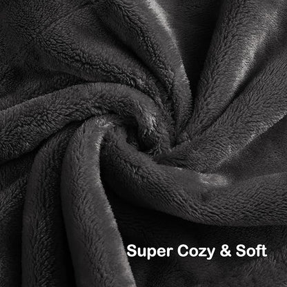 Electric Heated Blanket Full Size 72"×84" with 9 Heating Levels & 1-10Hs Auto Off, Single Control Large Heating Heater Blankets, Cozy for Bed & Sofa, Energy Efficient, Machine Washable, Dark Gray