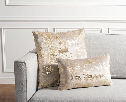 Edmee Metallic Pillow