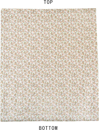 Chezmoi Collection Winika 2-Piece Floral Comforter Set Twin - Multicolor Pink Red Green Gray Floral Flowers Printed Microfiber Lightweight Bedding Set for All Season
