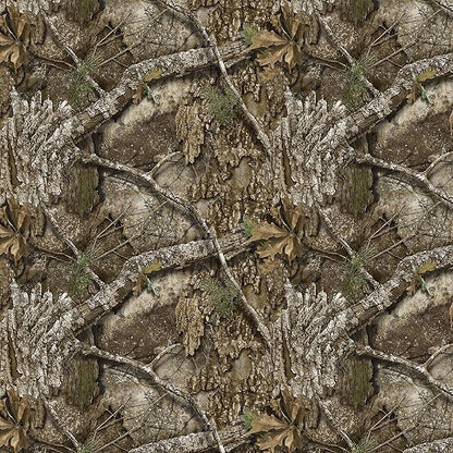 Northwest Realtree 5-Piece Full Size Bed in a Bag Set, 1 Comforter, 1 Fitted Sheet, 1 Flat Sheet, 2 Pillowcases, All Seasons Bedding, APX Camo