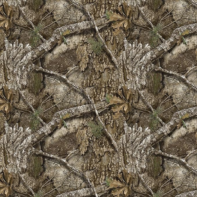 Northwest Realtree 5-Piece King Size Bed in a Bag Set, 1 Comforter, 1 Fitted Sheet, 1 Flat Sheet, 2 Pillowcases, All Seasons Bedding, APX Camo