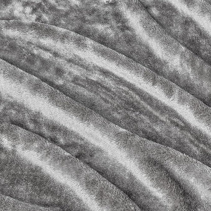 Basics Throw Blanket, Ultra-Soft Flannel Fleece Blanket, Lightweight Cozy for Couch Sofa Bedroom, Fade-Resistant Fabric, 50 x 60 Inches, Gray