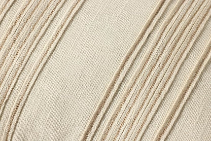 Loloi Chris Loves Julia Verona Collection PCJ0033 Ivory 12'' x 27'' Cover w/Down Pillow