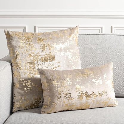 Edmee Metallic Pillow