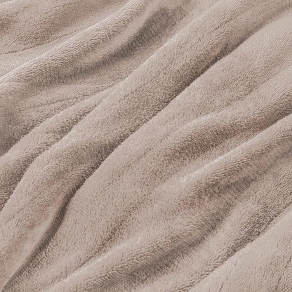 Electric Heated Blanket Twin Size 62"x84", Fast Heating Throw, Soft Plush Microplush for Bed & Couch, 1-10 Hours Auto Off & 6 Heating Levels, Machine Washable, Gifts for Grandma & Family-Camel