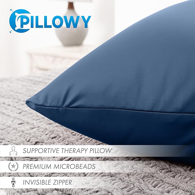 PILLOWY 18x18 Throw Pillowcase (Cover Only) -85/15 Nylon, Spandex -Luxurious, Silky, Stretchy & Soft - 1Pcs Solid Color -A Perfect Choice for Couch Chairs Sofa Bed Adult/Kids Bedroom, Dark Slate Grey