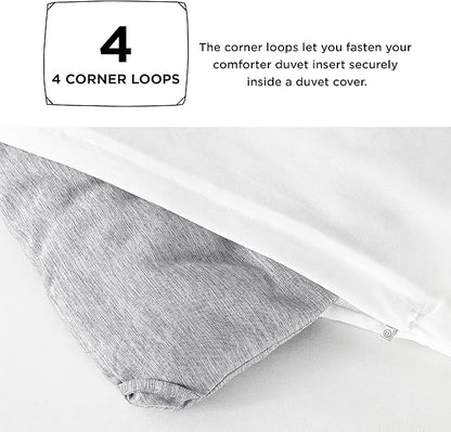 Bedsure Oversized Queen Comforter Set - Grey Soft Bedding for All Seasons, Cationic Dyed Bed Set, 3 Pieces, 1 Oversized Queen Size Comforter (98"x98") and 2 Pillow Shams (20"x26"+2")