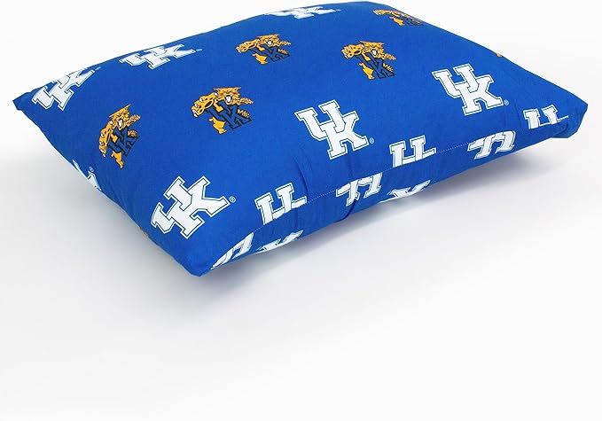 College Covers Everything Comfy Kentucky Wildcats Pillowcase Pair, Standard, 20" x 30", Includes 2 Pillowcases