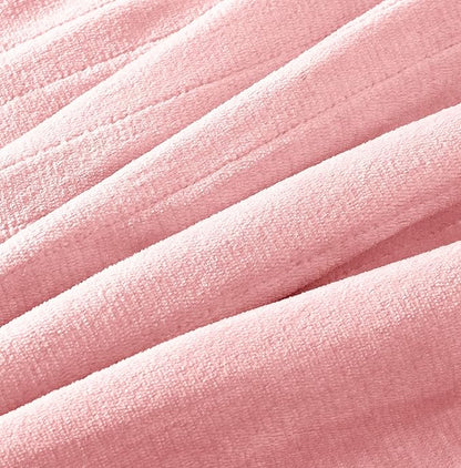 Homemate Heated Blanket Electric Throw - 50"x60" Heating Blanket Throw 1/2/4/6/8 Hours Auto-Off 10 Heat Level Over-Heat Protection Flannel Sherpa ETL Certification