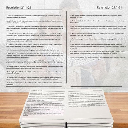 Bible Pillow Book Plush That Opens, for Teens Adults Christian Gifts, Cozy Faith Bible Pillow (Black)