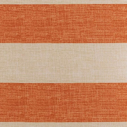 Tommy Bahama - Throw Pillow, Ideal for Bed or Couch, Striped Design, Cozy Home Essentials (Palmiers Dark Orange, 18" x 18")
