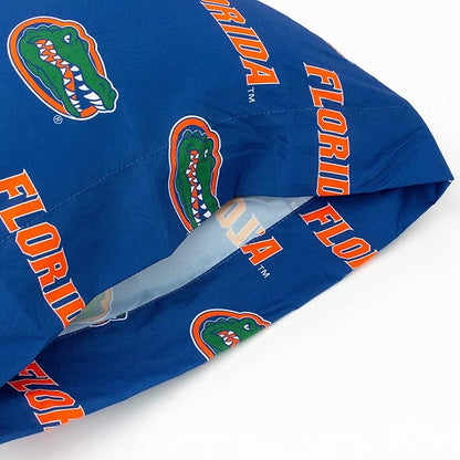 Florida Gators Royal Blue Standard Pillow Case
