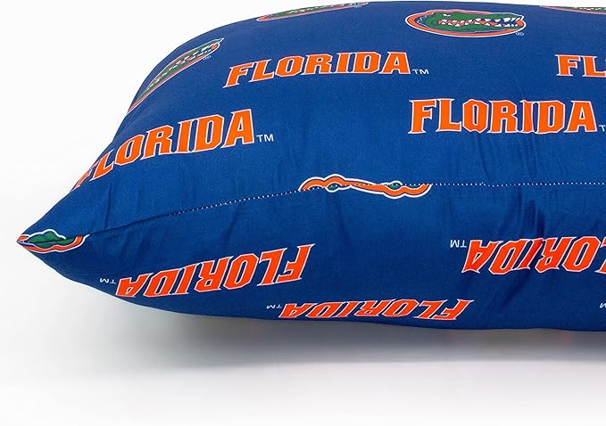 Florida Gators Royal Blue Standard Pillow Case