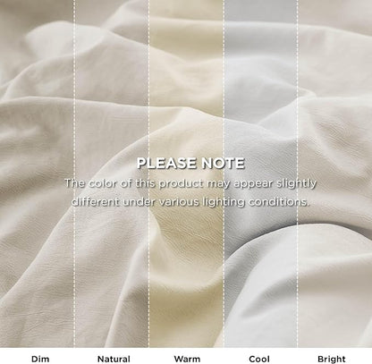 Bedsure Comforter Queen Size 5 Pieces - Queen Size Comforter Set with Checkered Throw Blanket and Decorative Pillow, Lightweiget Bedding, All Season Bedding Sets, Linen Beige