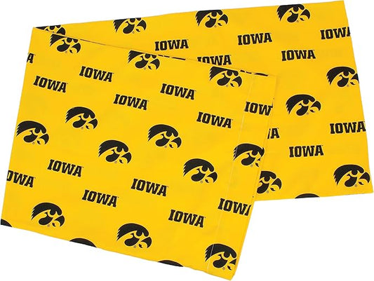 College Covers Everything Comfy Iowa Hawkeyes Pillowcase, Body Pillow, 20" x 60", Includes 1 Pillowcase