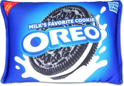 iscream Oreo Package Photoreal Print 12" x 7" Microbead Mini Accent Pillow
