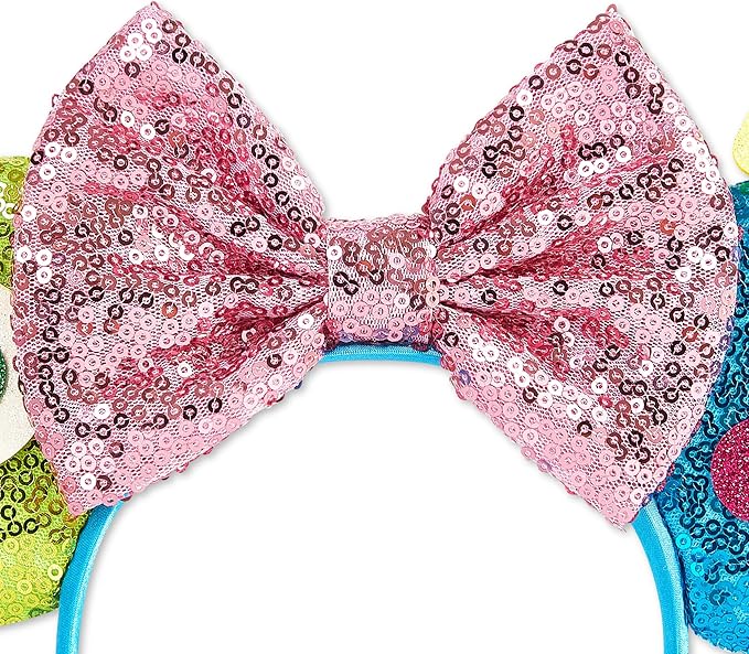 Mouse Ear Headbands,Sparkle Mouse Ears Headband for Women Girls Cartoon Princess Costume Cosplay Decoration