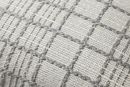 Loloi Magnolia Home by Joanna Gaines Liv Collection PMH0064 Grey 13'' x 21'' Cover w/Down Pillow