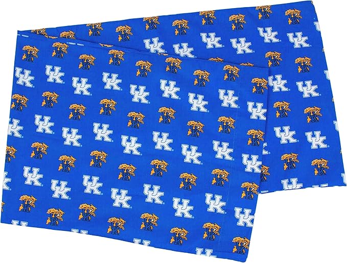 College Covers Everything Comfy Kentucky Wildcats Pillowcase, Body Pillow, 20" x 60", Includes 1 Pillowcase