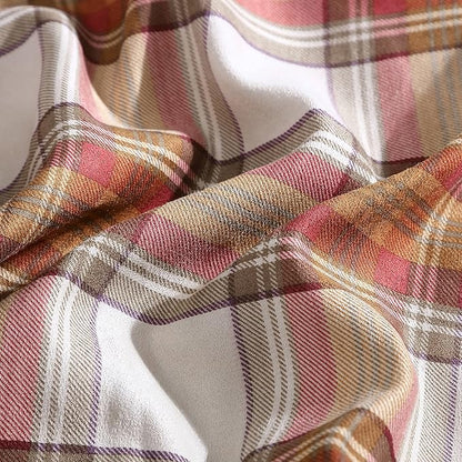 Eddie Bauer - Queen Comforter Set, Soft & Reversible Alt Down Bedding, Medium Weight for Year Round Comfort, 3 Piece Bed Set with Matching Shams (Edgewood Red)