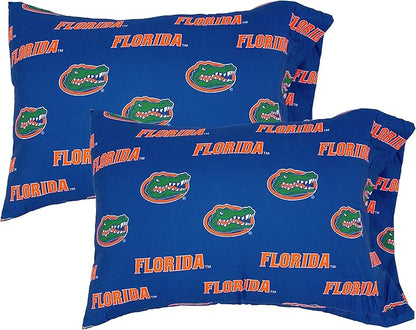 Florida Gators Royal Blue Standard Pillow Case