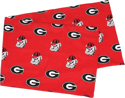 College Covers Everything Comfy Georgia Bulldogs Pillowcase, Body Pillow, 20" x 60", Includes 1 Pillowcase