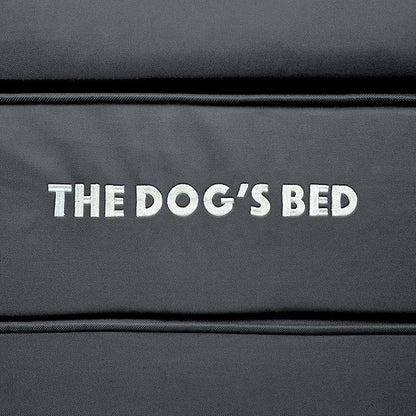 The Dog’s Bed Orthopedic Memory Foam Dog Bed with Bolsters, Oxford Fabric, Grey with Black Trim, XXL