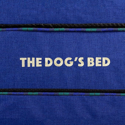 The Dog’s Bed Orthopedic Memory Foam Dog Bed Mattress, Oxford Fabric, Black Watch Tartan, M, 4 Inch