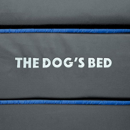 The Dog’s Bed Orthopedic Memory Foam Dog Bed Mattress, Oxford Fabric, Grey with Dark Blue Trim, XXXL, 6-Inch