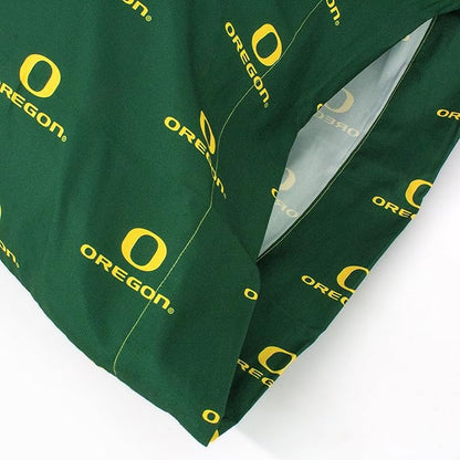 College Covers Everything Comfy Oregon Ducks Pillowcase Pair, King, 20" x 40", Includes 2 King Pillowcases