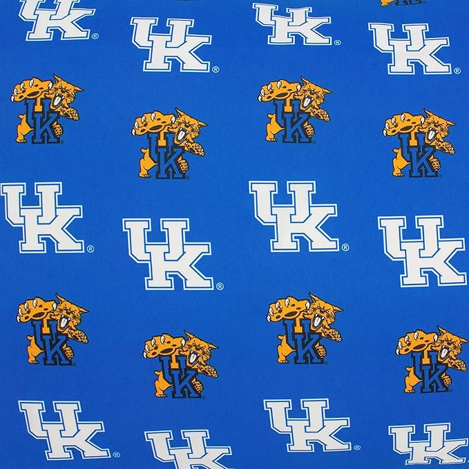 College Covers Everything Comfy Kentucky Wildcats Pillowcase, Body Pillow, 20" x 60", Includes 1 Pillowcase