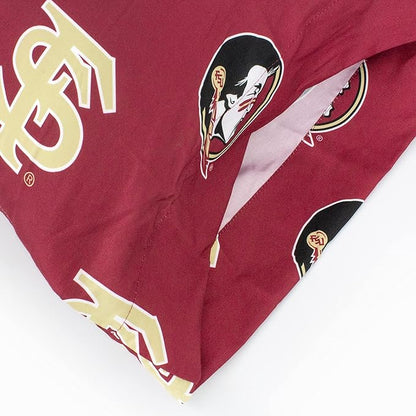 College Covers Everything Comfy Florida State Seminoles Pillowcase Pair, King, 20" x 40", Includes 2 King Pillowcases